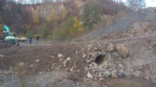 007 Abfluss Container Arbeiten Nentmannsdorf 10 2013